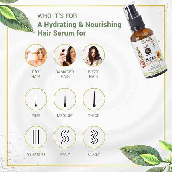 Anveya Hydrate & Nourish Hair Serum 50 ml - JioMart