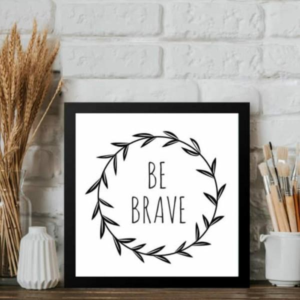 Gathari Motivational Quotes Wall Art Painting, Framed Paintings For