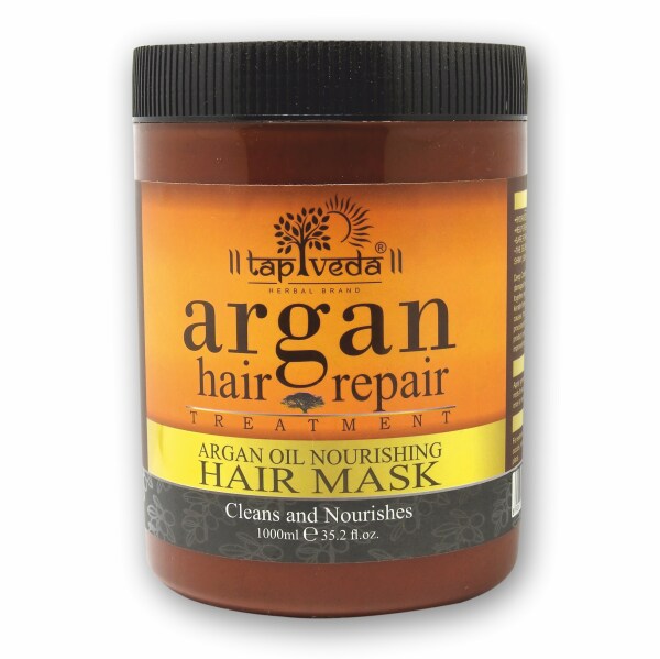 Tapveda Argan Hair repair Treatment Mask For All Types of Hair Deep Nourish,Dry and Frizzy Hair