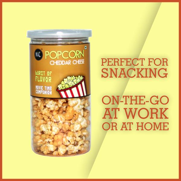 IRIE Cheddar Cheese Popcorn ReadyToEat Gourmet Flavored Popcorn