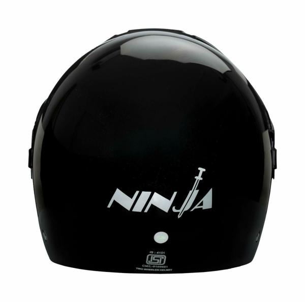 Studds Ninja Concept Eco Open Face Helmet Black (Xl) JioMart