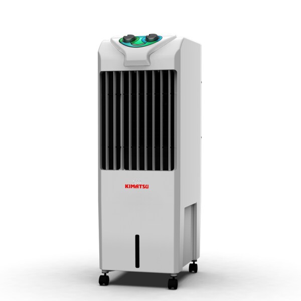 Kimatsu Tower Air Cooler 25 Liter, 4Way Air Deflection, Castor Wheels