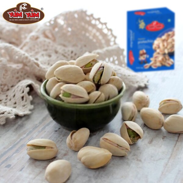 YUM YUM Premium Roasted Salted Pistachios 100g JioMart