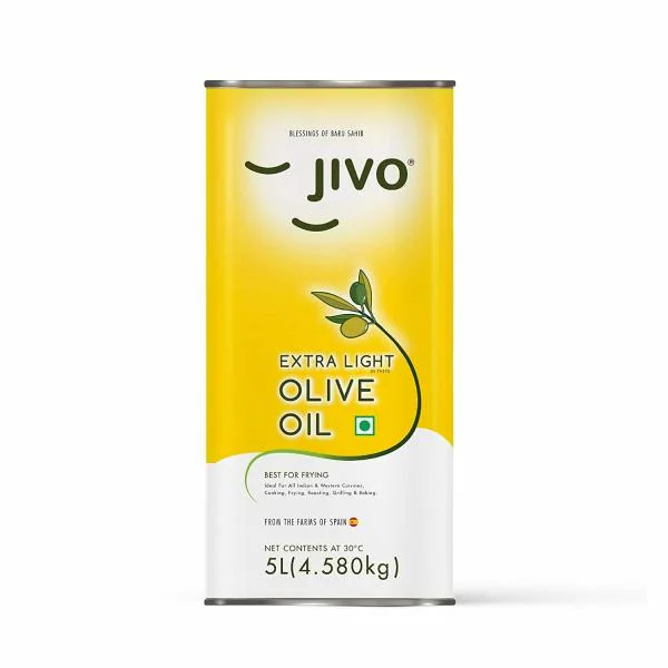Jivo Extra Light Olive Oil 5L + Jivo Mustard Oil 1L JioMart