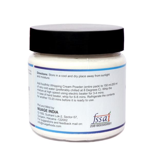 foodfrillz Whipping Cream Powder (100 g) + Rainbow Sprinkles (50 g