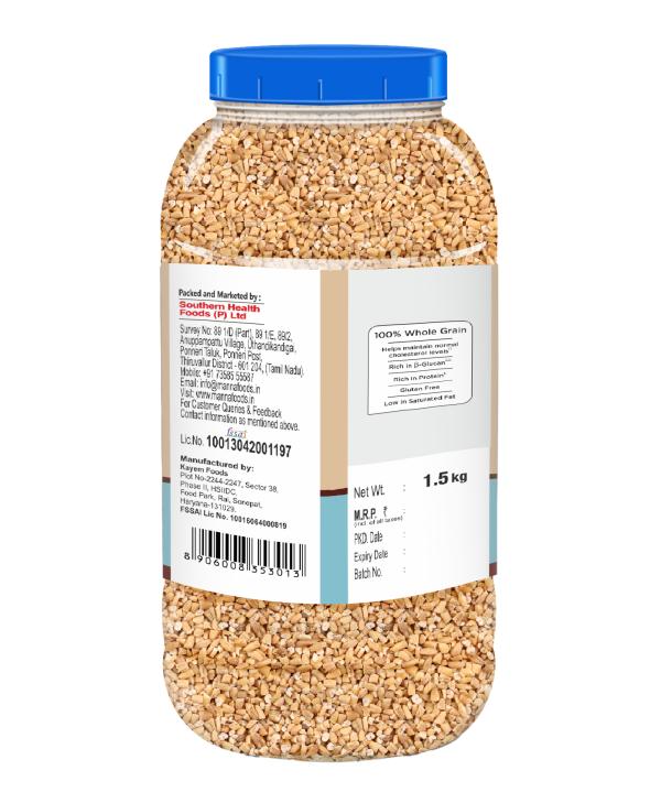 Manna 100 Steel Cut oats 3 kg Gluten Free Diabetic Friendly High