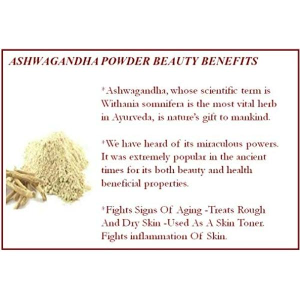 MGBN Gelatin With Ashwagandha Powder Mix 2 In 1 Use For Face Mask, Hair