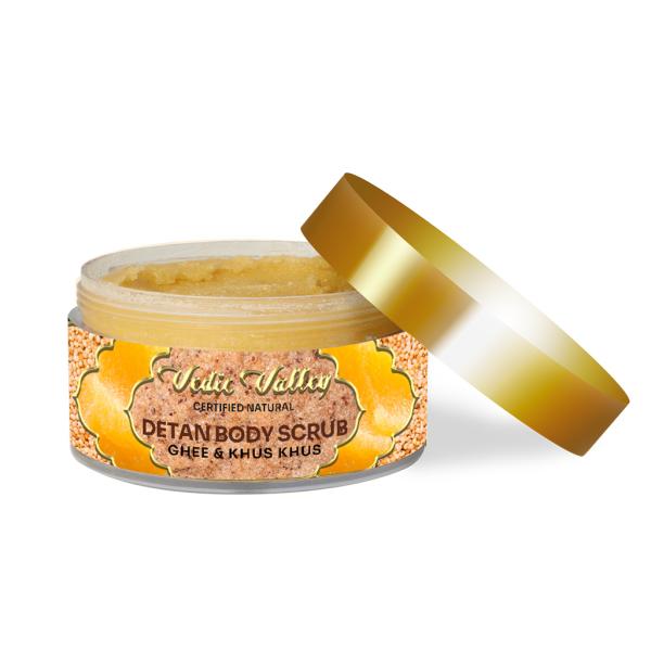 VEDIC VALLEY GHEE KHUS KHUS BODY SCRUB CERTIFIED NATURAL JioMart