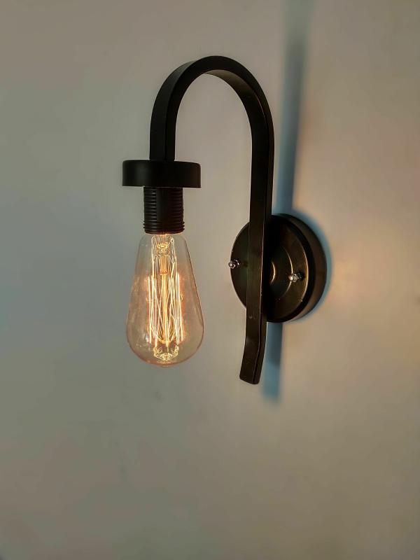 PR Prashant LED and CFL Transparent Uplight Wall Lamp Without Bulb