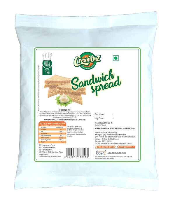 Creamooz Sandwich Spread 1kg JioMart