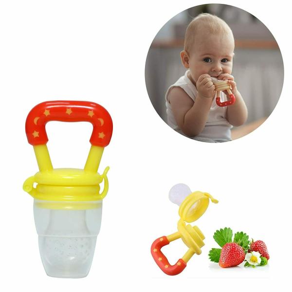 Safeokid Veggie Feed Nibbler, Silicone Food Fruit Nibbler For Baby