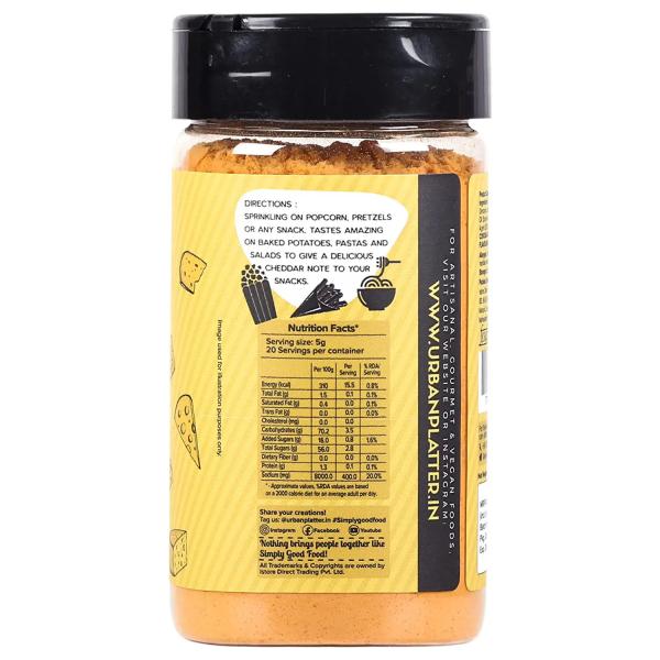 Urban Platter Cheddar Cheese Powder, 100g ( Pack of 2 ) JioMart