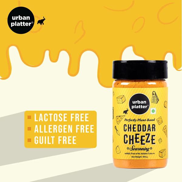 Urban Platter Cheddar Cheese Powder, 100g ( Pack of 2 ) JioMart