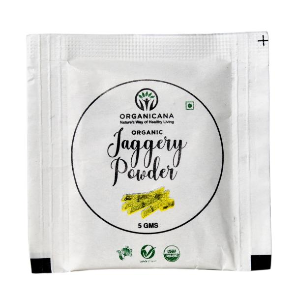 Organicana Jaggery Powder Sachets (5 gms , 50 Sachets) JioMart