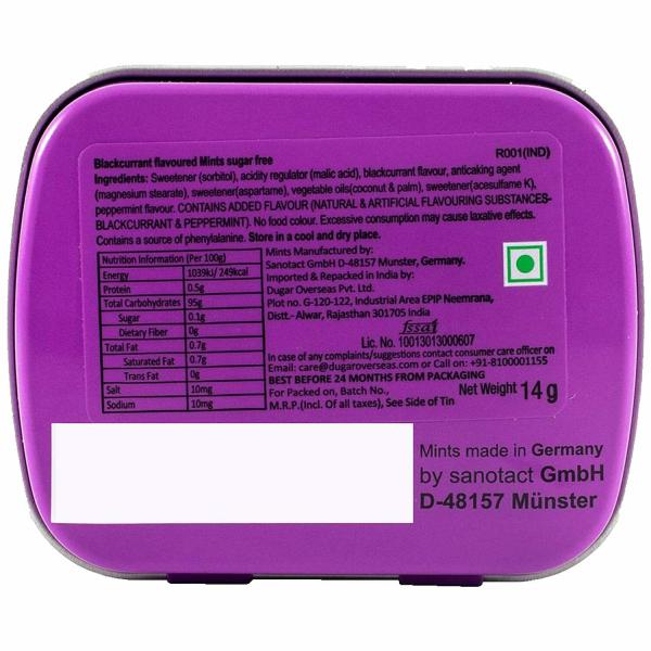 Impact Mints Sugar Free Strawberry Flavour Mints 14g (Pack of 6) JioMart