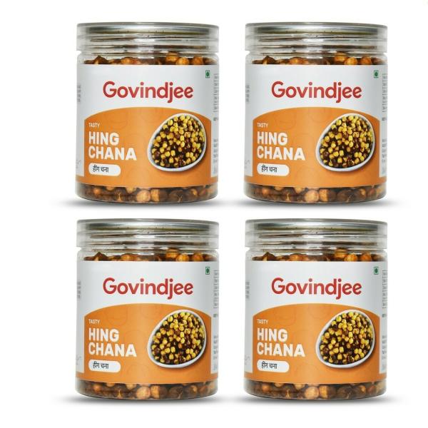 Govindjee Hing Chana Protein Gluten Free Vegan Snack Healthy Namkeen