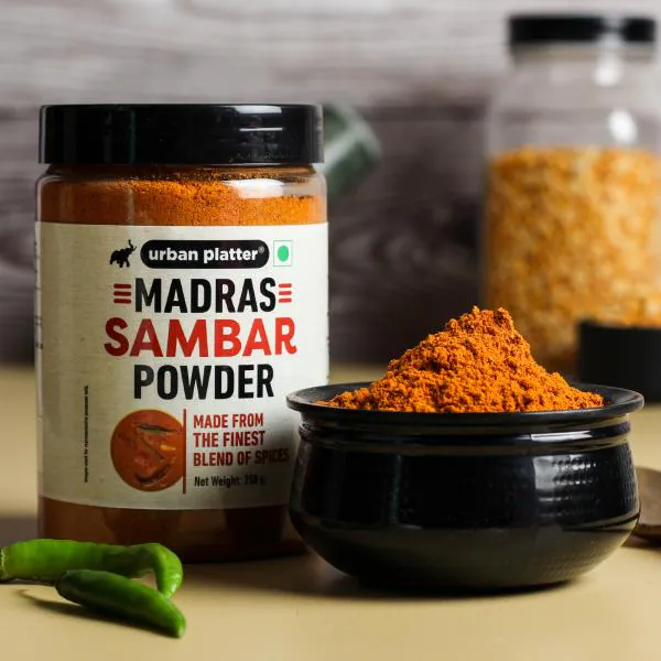 Urban Platter Madras Sambar Powder, 250g [All Natural and Traditional