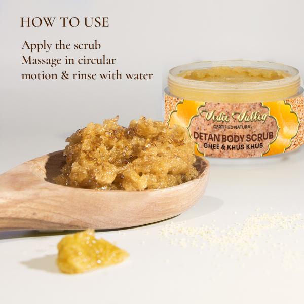 Vedic Valley Body Care Combo For Healthy skin (Ghee Khus Khus Body