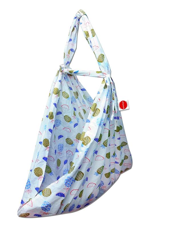 Vparents Blue Baby Cradle Cloth With Seperator (Pack of 2) JioMart