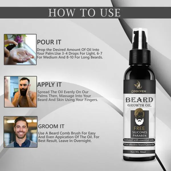 Beard Growth Oil - best beard oil for men best for preventing (50ML) (PACK  OF 1) - JioMart