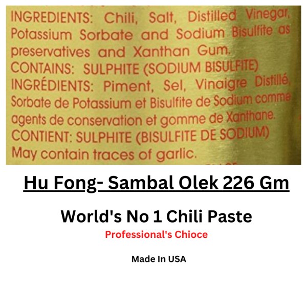 Sambal Oelek Ground Fresh Chili Paste JioMart