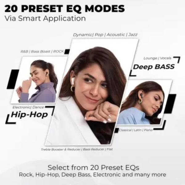 Cihlex 12Hr Long Life Battery Bluetooth Headphones Earbuds Earpodes Earphone Bluetooth Headset