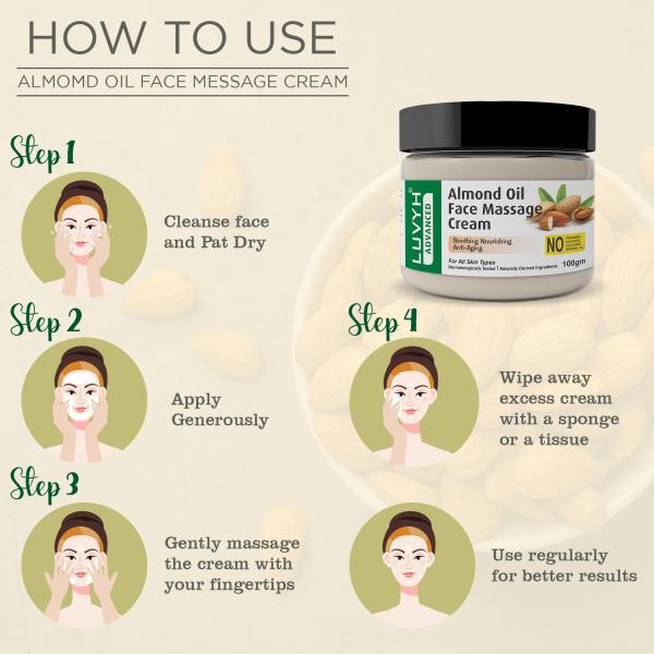 Almond Oil Face Massage Cream 100gm JioMart