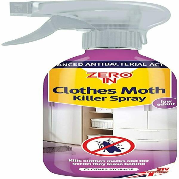 Zero In Clothes Moth Killer Spray, 500 ml JioMart
