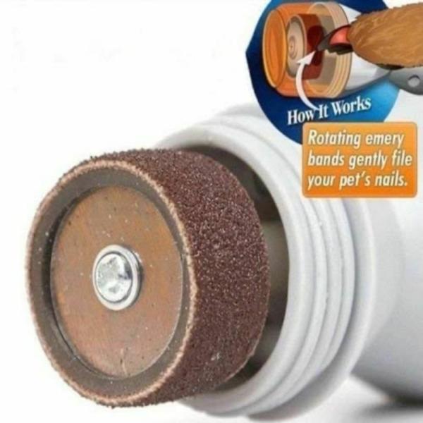 Taiyo Pluss Discovery Electric Rechargeable Pet Nail Trimmer & Grinder