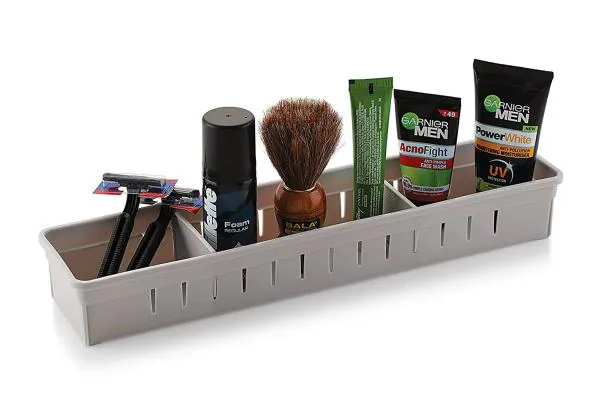 Nabhya Grey Plastic Spectra Bathroom Set (Pack of 3) - JioMart