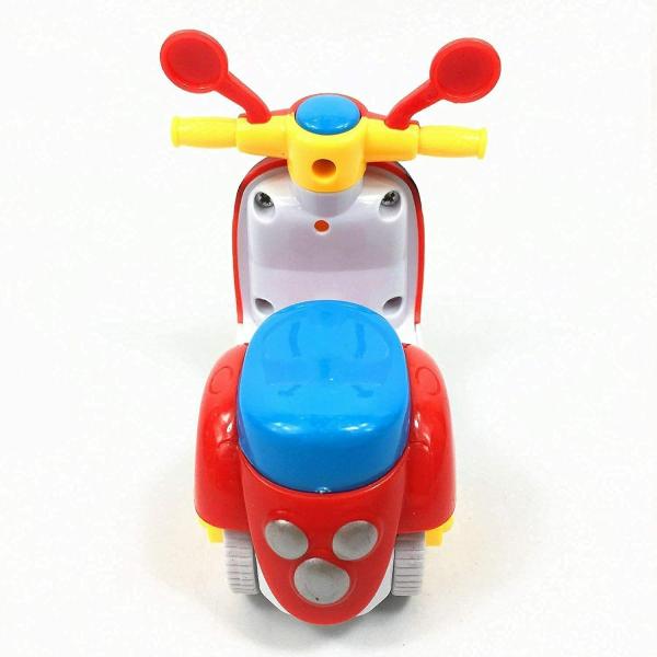 MIMY Cute Scooter Mini Pull Back Cute Scooter Toy for Kids Adults