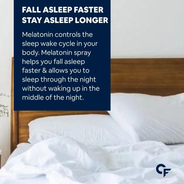 Carbamide Forte MelaRest Melatonin 10 Mg Sleep Supplement Tablets