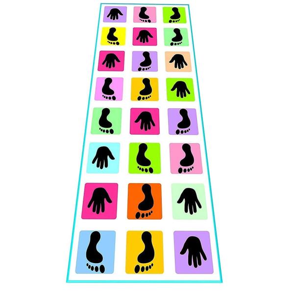 Mixcart Multicolor Hopscotch Jumbo Jumping Play Floor Games Mat For