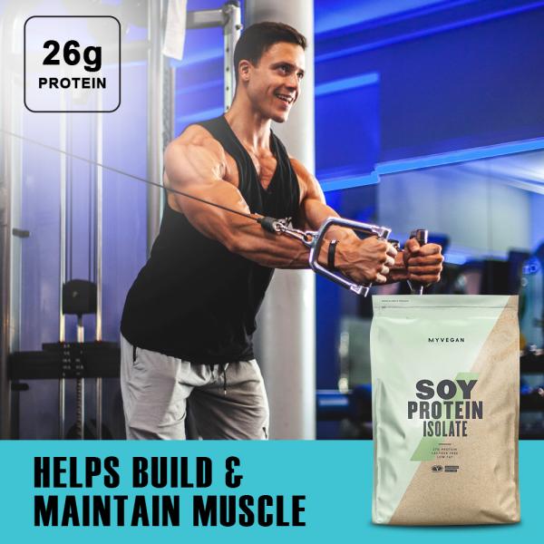 Myprotein Soy Protein Isolate, Chocolate Smooth, 2.5kg JioMart