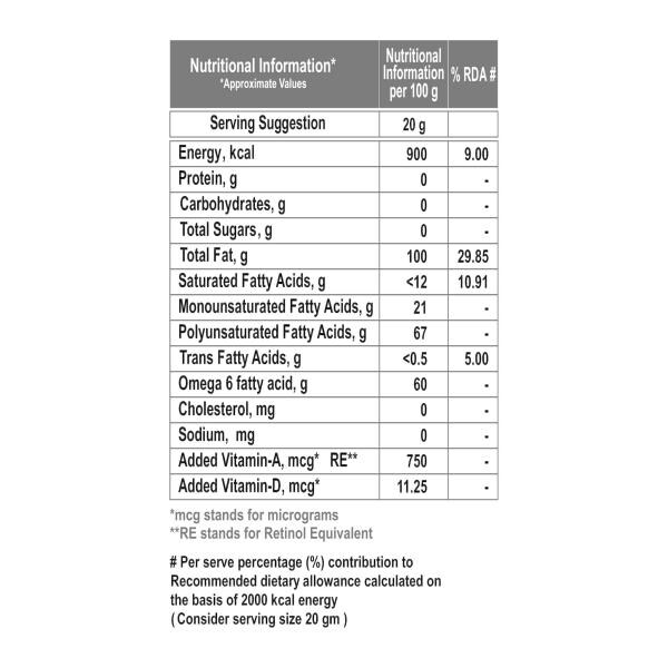 Star555 Refined Sunflower Oil 1 L Delicious & Tasty Cooking Oil For a