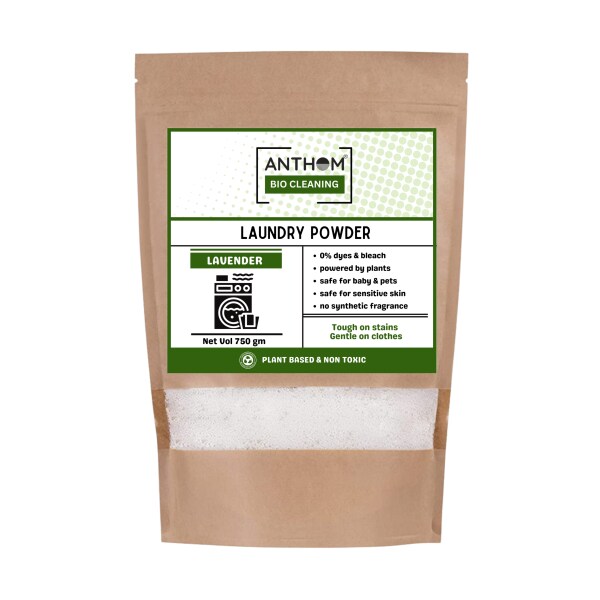 Anthom Laundry Detergent Powder Power Of Natural Enzymes Eco