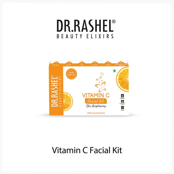 Dr.Rashel Vitamin C Facial Kit Skin Brightening Natural Extract with