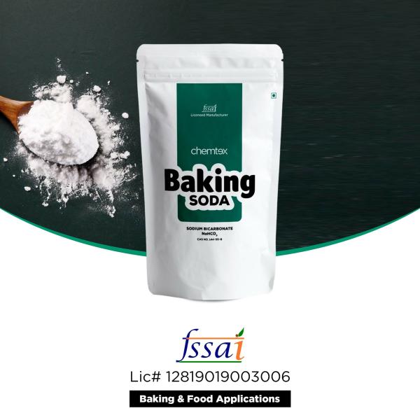 Chemtex Baking Soda Food Grade Sodium Bicarbonate Baking, Cooking