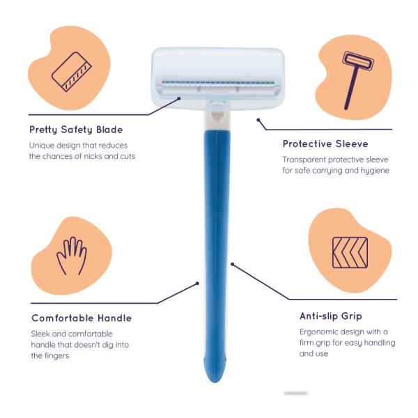 Bikini Line Trimming razor Pack Of 2 JioMart