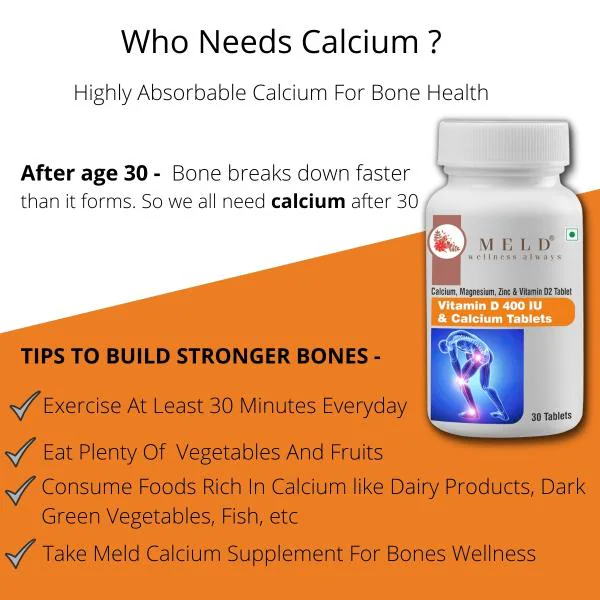 Calcium Magnesium, Zinc and Vitamin D Tablets JioMart