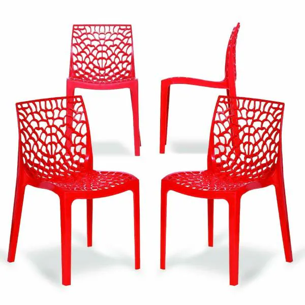 RW REST WELL  Dining/Cafeteria/Designer Armless Heavy Duty Plastic