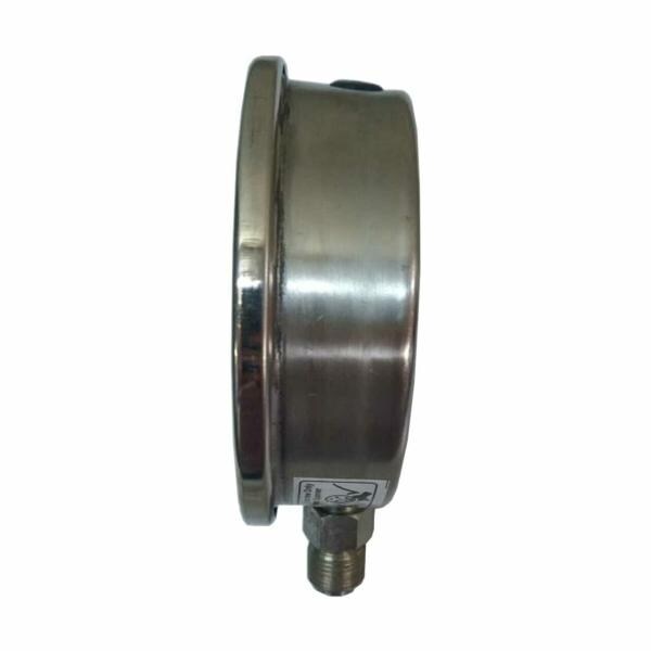 JI JAPSIN INSTRUMENTATION GLYCERIN FILLED VACUUM GAUGE 4 DIAL MOC SS