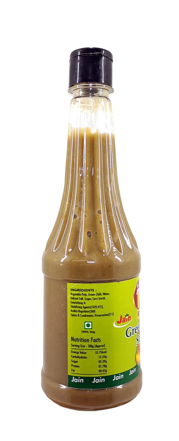 K3 Masala Jain Sauce With No Onion/Garlic Green Chilli Sauce/Catchup