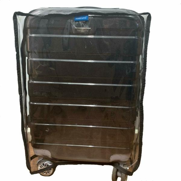 Handcuffs Transparent Luggage Trolley Protective Covers PVC Waterproof Travel Bag Suitcase Cover