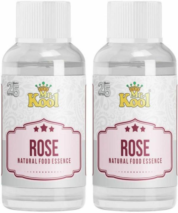 Mr.Kool Natural Rose Food Essence for Baking Cake, Ice Cream, Sweets