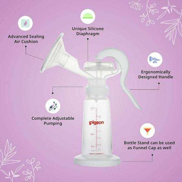 Pigeon Manual Breast Pump Basic,Edition JioMart