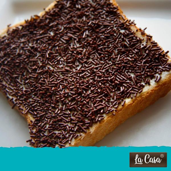 La Casa Dark Chocolate Vermicelli Sprinkles 200 Gm JioMart