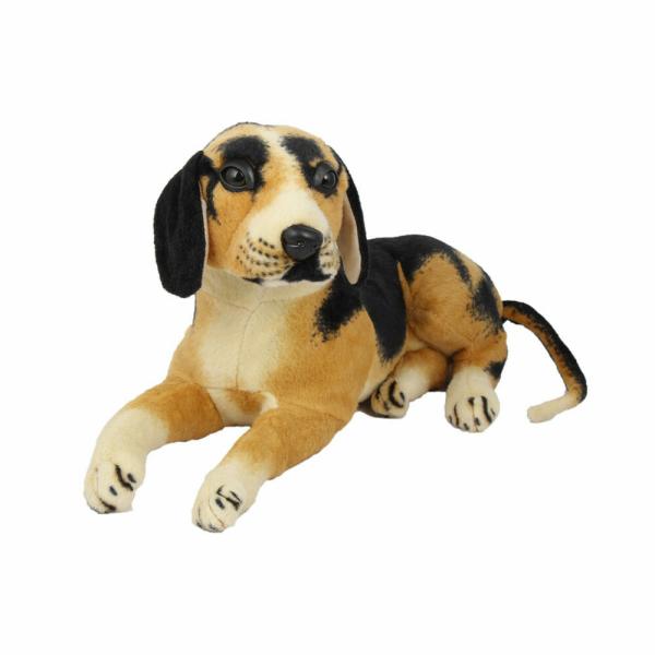 Deals India Smilling Binocular Stuffed Toy(30 cm) and Black Dog (32 cm)  combo - JioMart