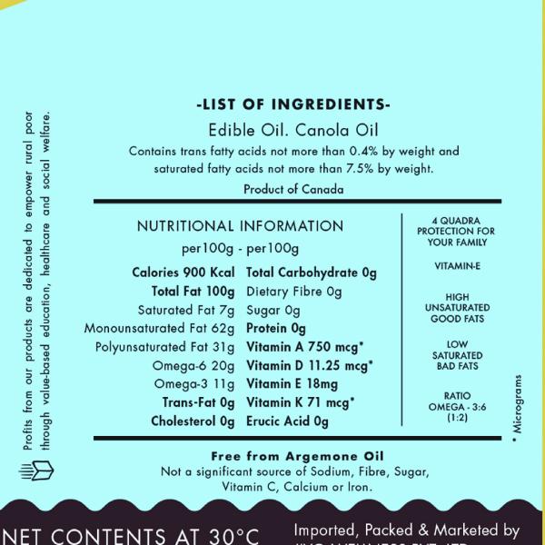 Jivo Canola Cold Press Edible Oil 5 Ltr + Extra light Olive Oil 1 Ltr JioMart