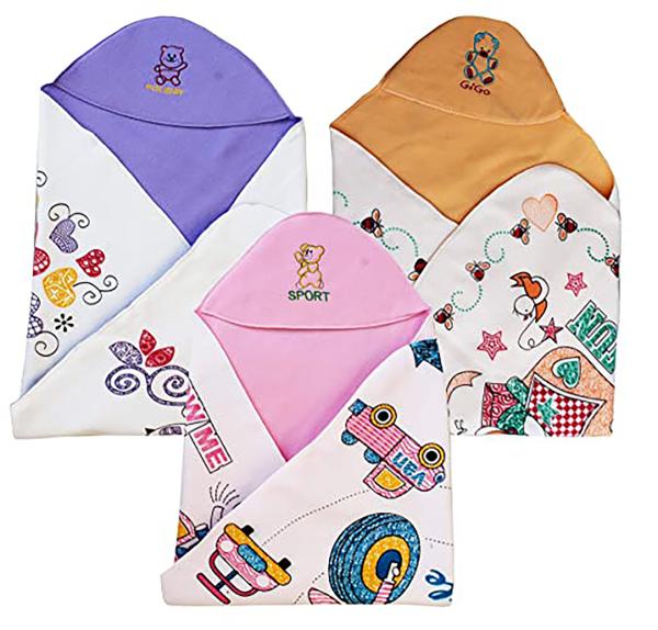 My New Born Baby Red Panda and Blue Wrapper Sheet Blanket (03 M) JioMart